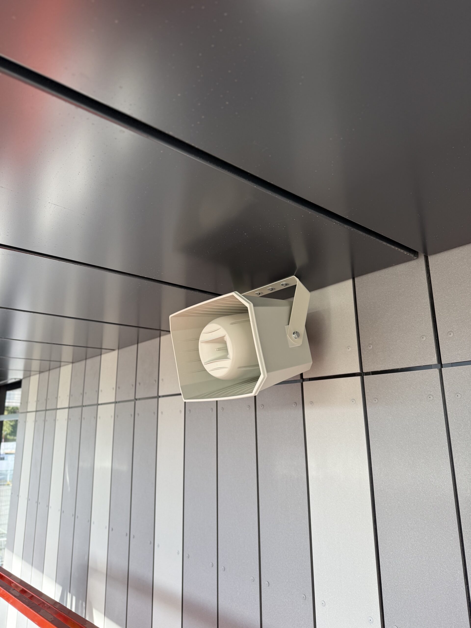 Sports centre PA system installation