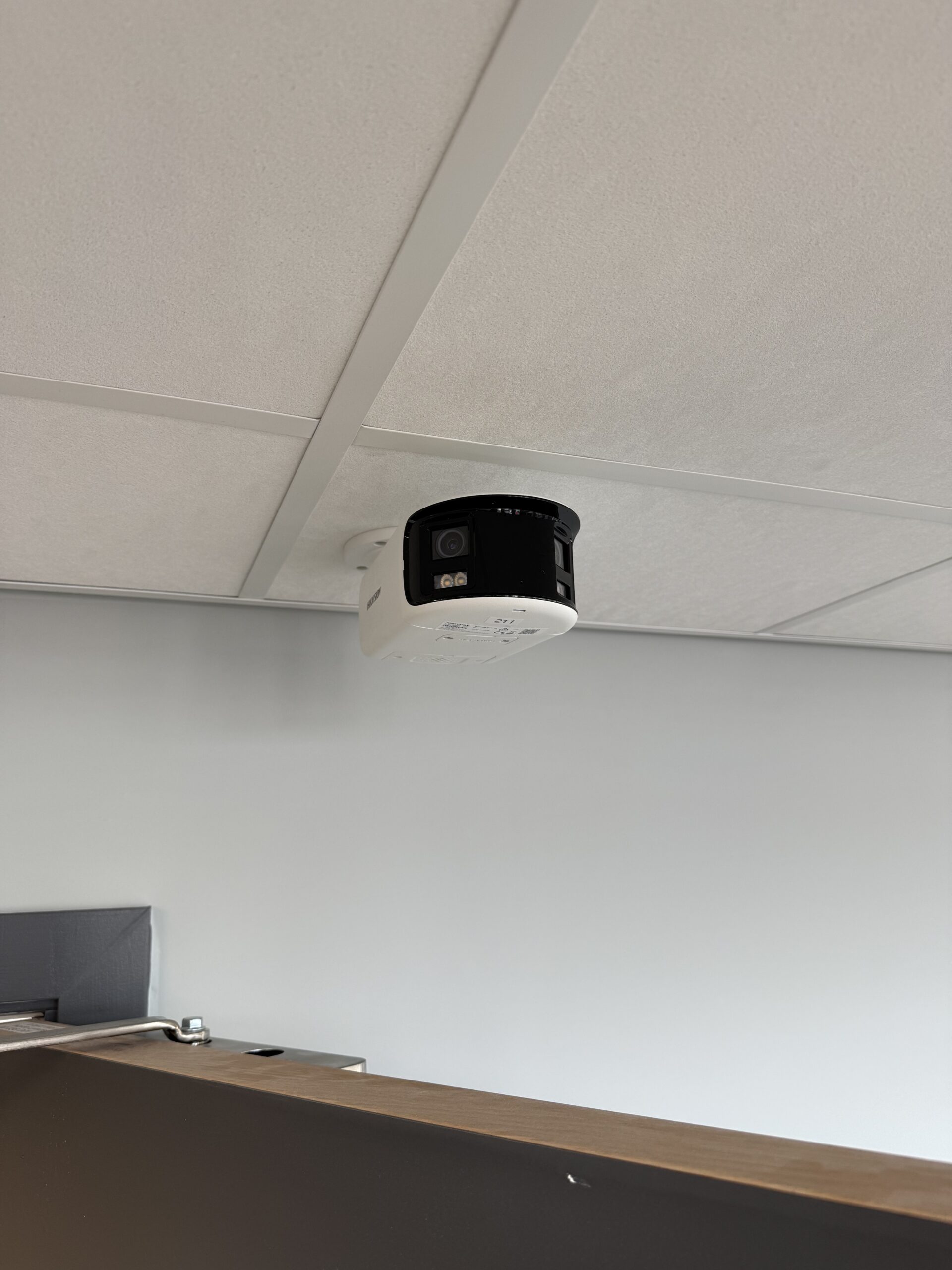 Sports centre CCTV installation