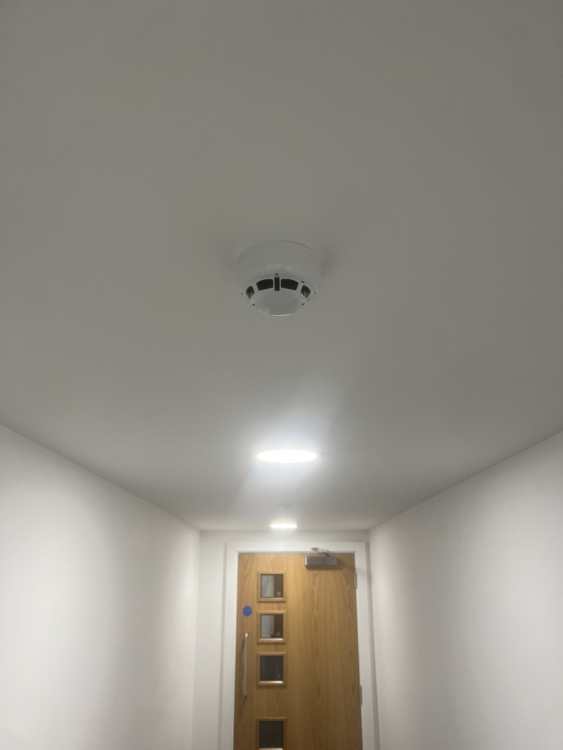 Apartment block fire alarm system